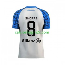 Club Brugge Michal Skoras 8 Maglia Trasferta 2023/2024 Manica Corta